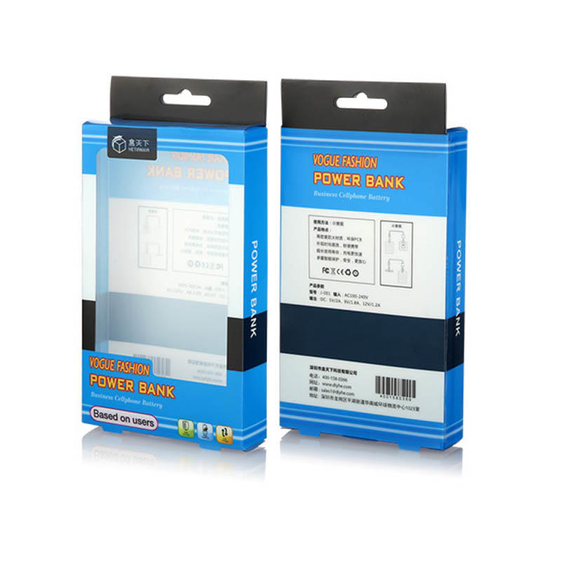 waterproof electronics packaging designwith pvc window for power bank-2