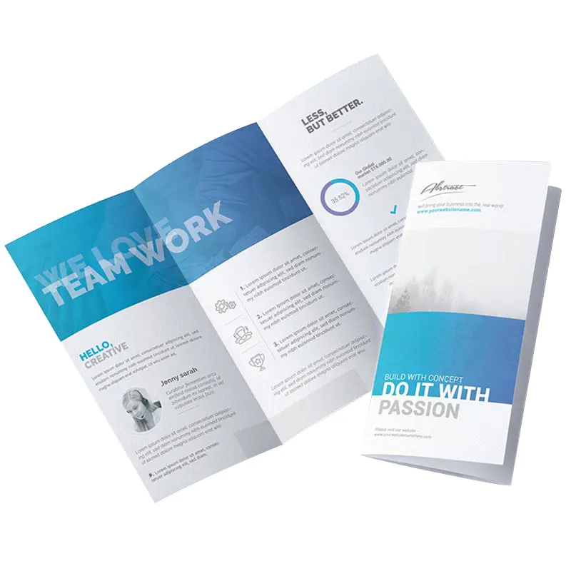 fold types of brochure supplier online Welm