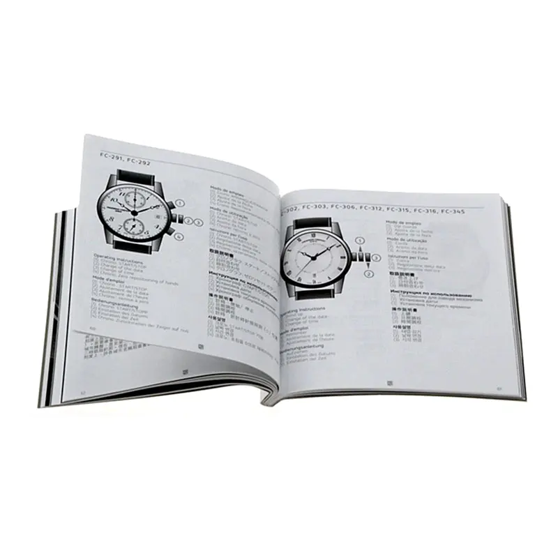 supplies brochure printing rates fold of watches for business