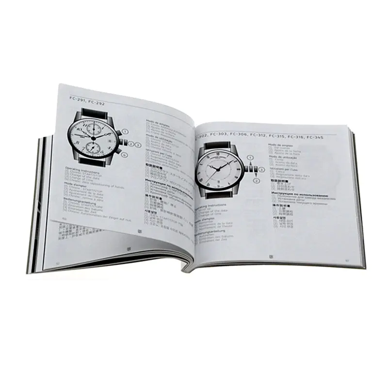 supplies brochure printing rates fold of watches for business