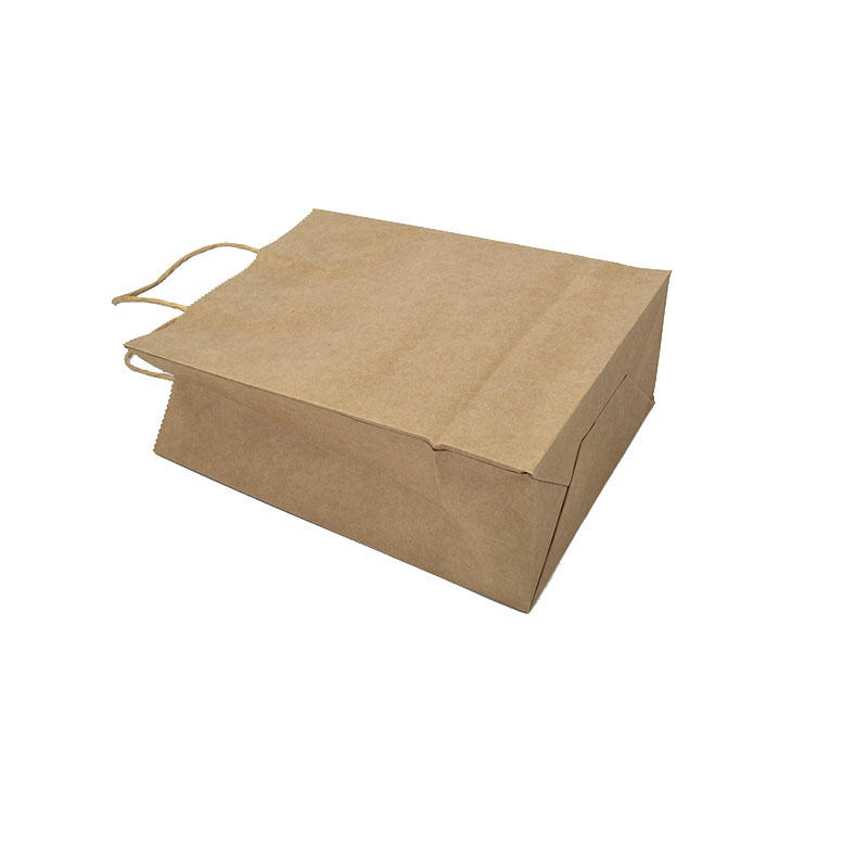 Custom Logo Printing Kraft Paper Bag for Gift Shopping