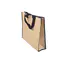 Welm woven kraft bags with die cut handle for sale