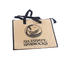 Welm woven kraft bags with die cut handle for sale