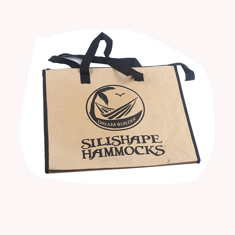 stone paper bag manufacturers with gold logo print for gift shopping-9