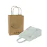 Welm stone small brown paper bags no handles logo for shopping