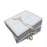 Welm cardboard magnetic closure box with ribbon for gift