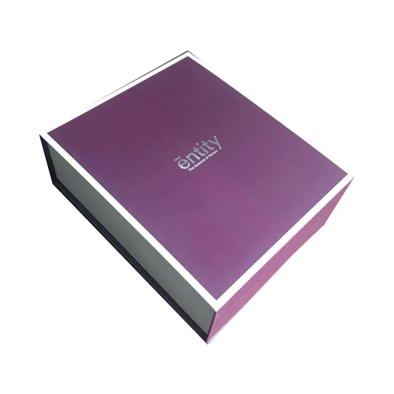 Custom printing folding magnetic jewelry gift  box
