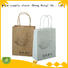 Welm dried kraft paper bags with handles for gift shopping
