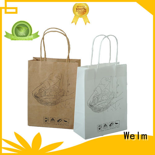 Welm Brand packaging paper bags wholesale shopping factory