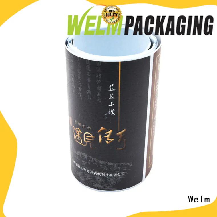 Welm best print own labels factory for sale