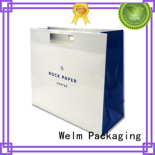 Welm greaseproof paper bags wholesale paper shopping