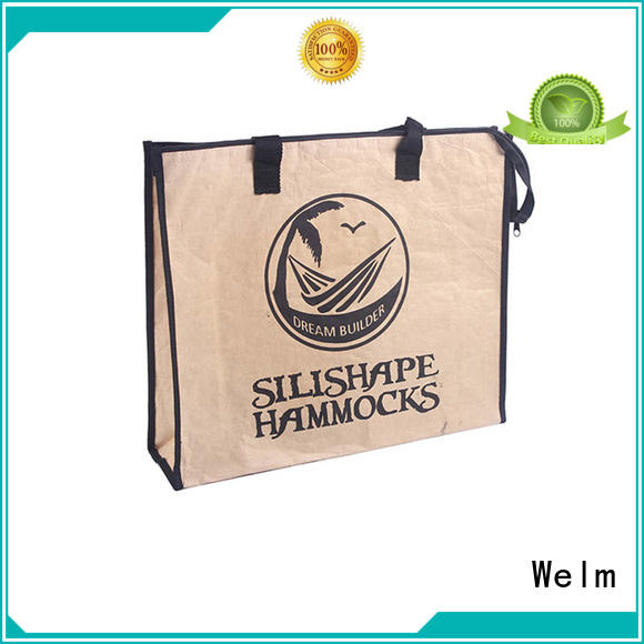 Welm black brown paper snack bags suppliers for shopping