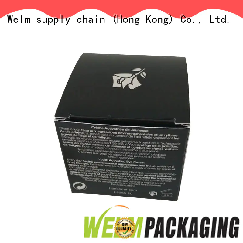 silver custom cosmetic packaging boxes customized for lip stick