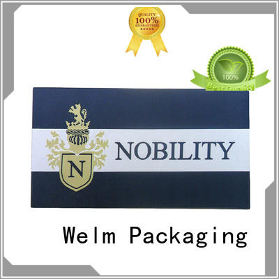 product label printing brand bottle Welm