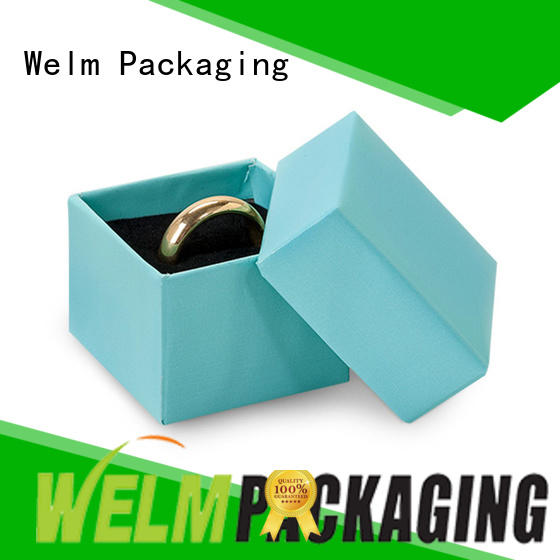 high end jewelry gift box self closure for ear ring Welm