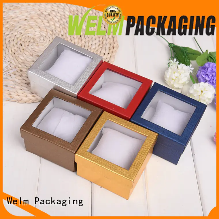 Welm folding clear jewelry packaging company for food