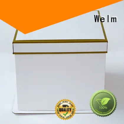 Welm donut disposable meal box manufacturers for gift