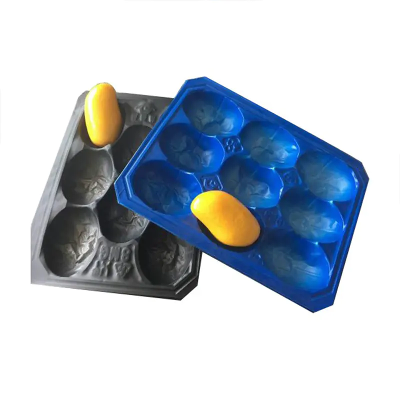 Blister Packaging Disposable Plastic Supermarket Fruit Display Tray Liner