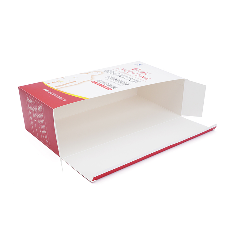 cardboard pharmaceutical packaging with reflective material for blood glucose test strips-10