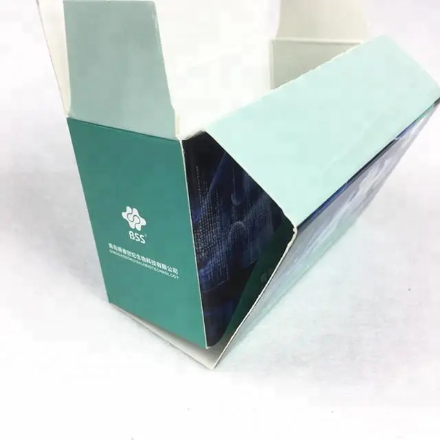 standard paper box packaging bottle online for blood glucose test strips