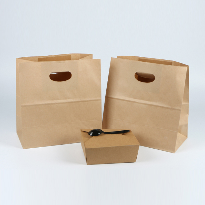 Welm printed printed brown paper bags food for sale-4