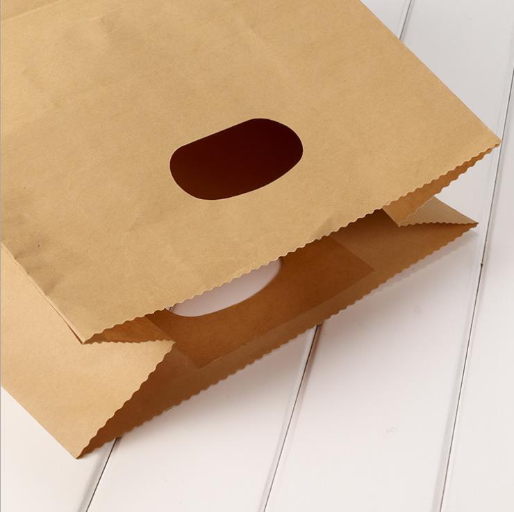 Welm printed printed brown paper bags food for sale-8