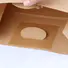 Welm printed printed brown paper bags food for sale