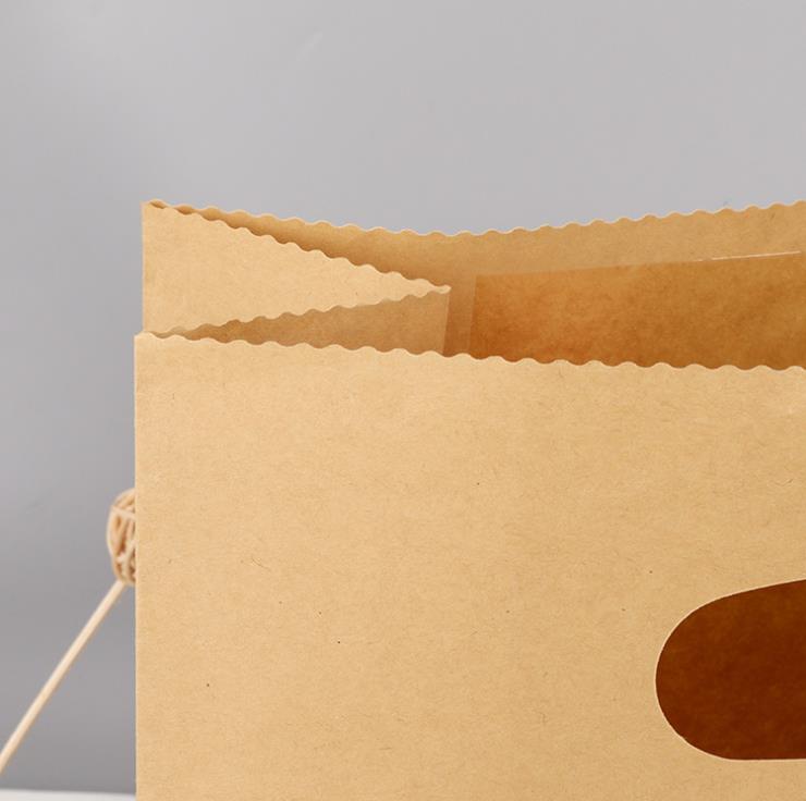 Welm printed printed brown paper bags food for sale-10