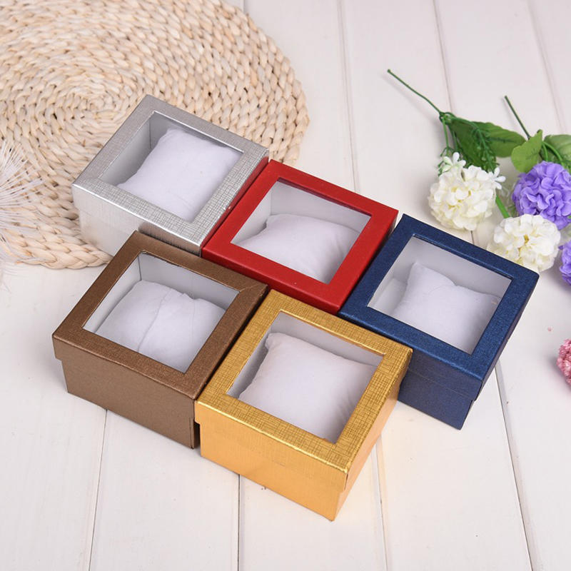 Professional custom-made high-end watch boxes with hot stamping logos, flip-top watch boxes, various styles can be customized