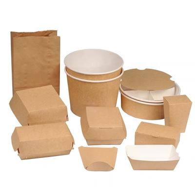 Customized High Quality Kraft Paper Food Packaging Box