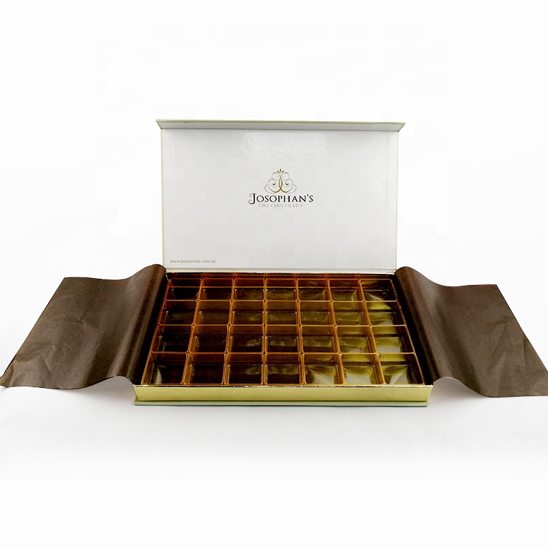 Christmas Food Paper Packaging High Quality Luxury Chocolate Box