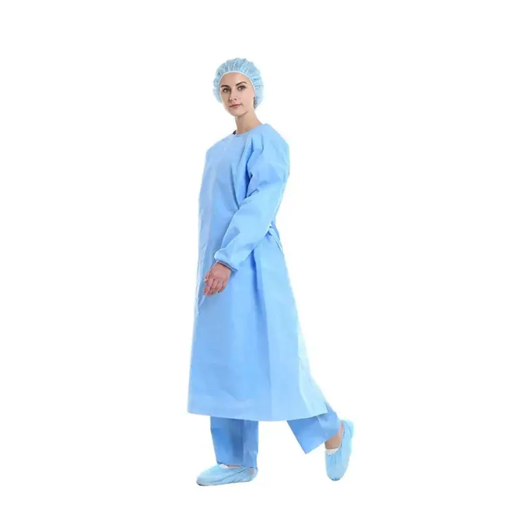 High quality Disposable Lightweight Medical Coverall Surgical Hospital Protective Clothing