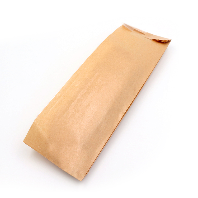 Welm kraft paper pouches wholesale with gold logo print for gift shopping-3