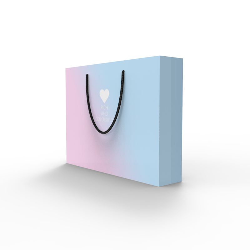 Wholesale Luxury Brand Custom Logo Printed Shopping Paper Bag