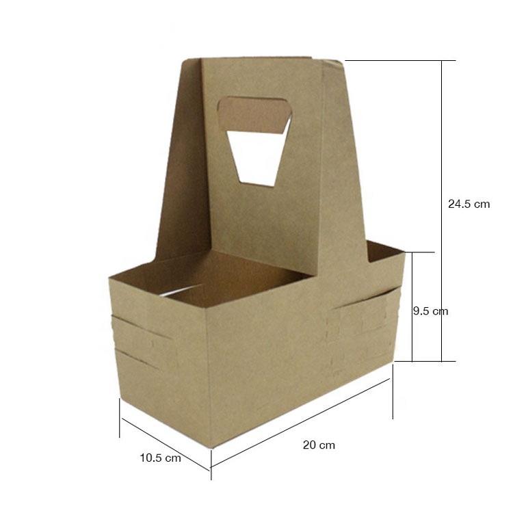 Drink Take Out Food Packaging Coffee Takeaway Paper Box