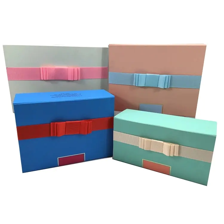 cardboard gift box dimensions packaging gold for sale