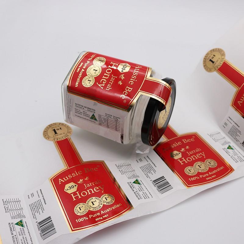 deca personalised sticker printing adhesive supply for bottle