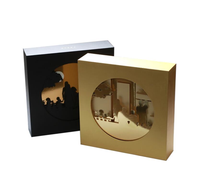 Welm paper packaging box supplier with windows for gifts