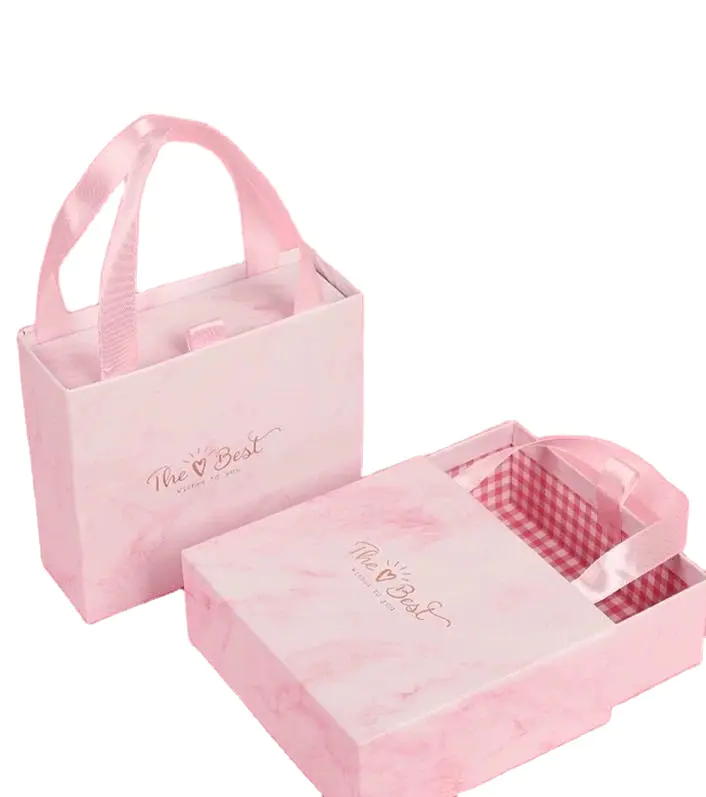 pink box packaging product jewelry for lip stick