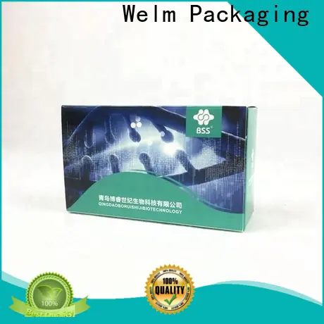Welm blood medicine packaging material with reflective material for blood glucose test strips