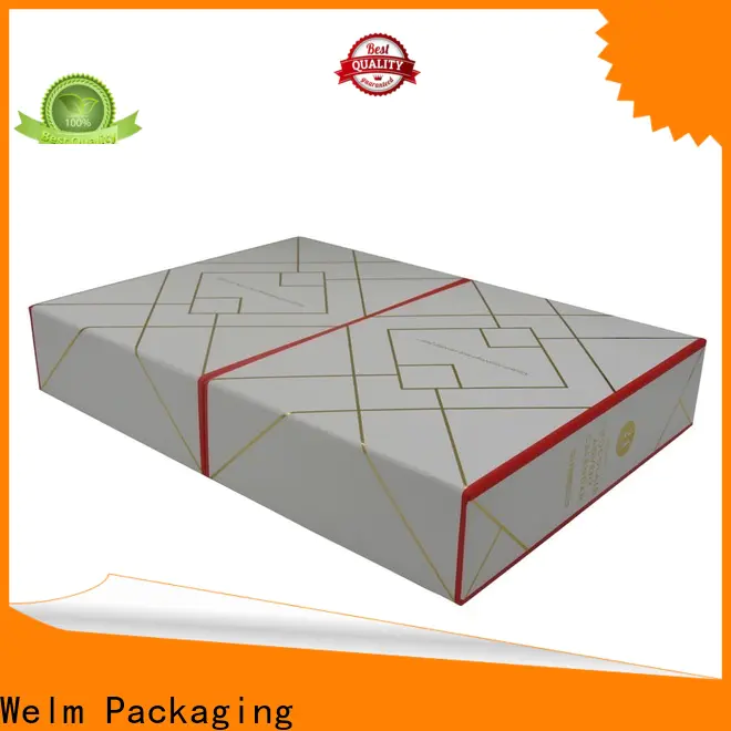 Welm new product packaging boxes with windows for sale