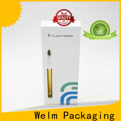 toothbrush electronics packaging companies boxes with pvc window for sale