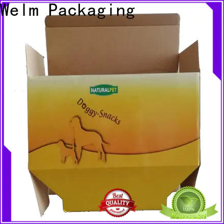 Welm board retail packaging boxes cartoon for gift
