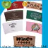 Welm logo catering box with color printed food grade material for gift