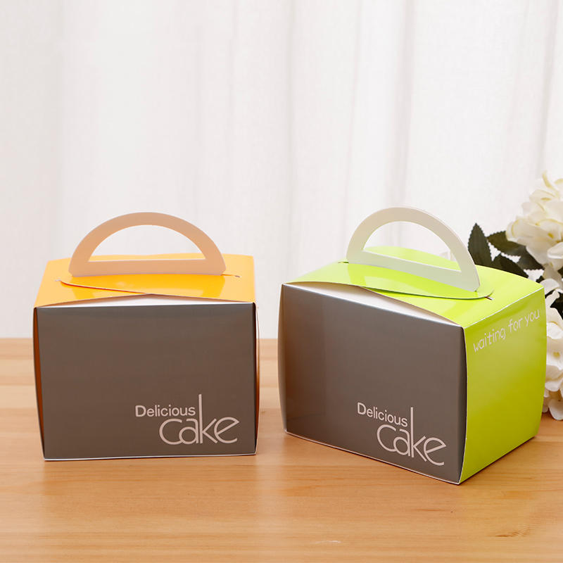 High Quality Eco Friendly Cardboard Birthday Gift Cake Box Packaging