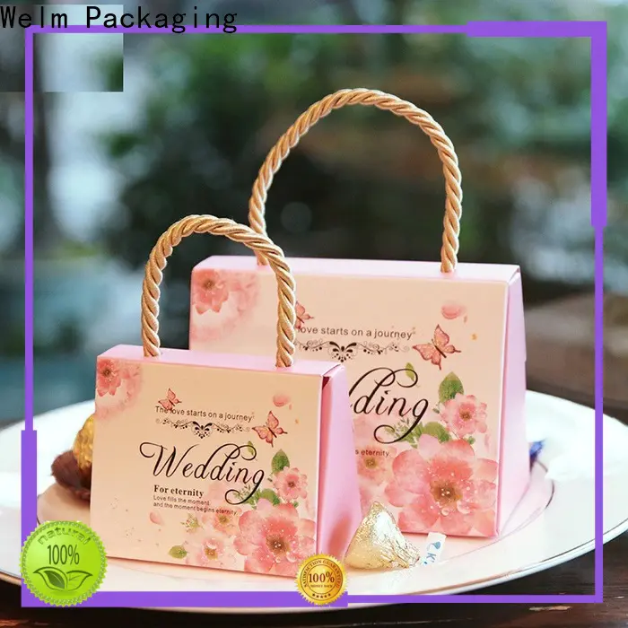 Welm luxury custom packaging boxes wholesale company for gifts