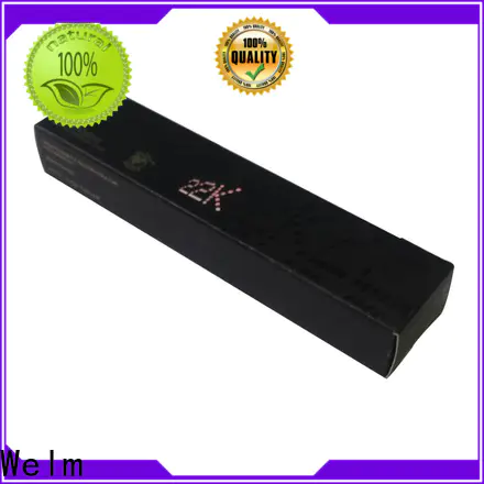 Welm carton cosmetic box design for lip stick