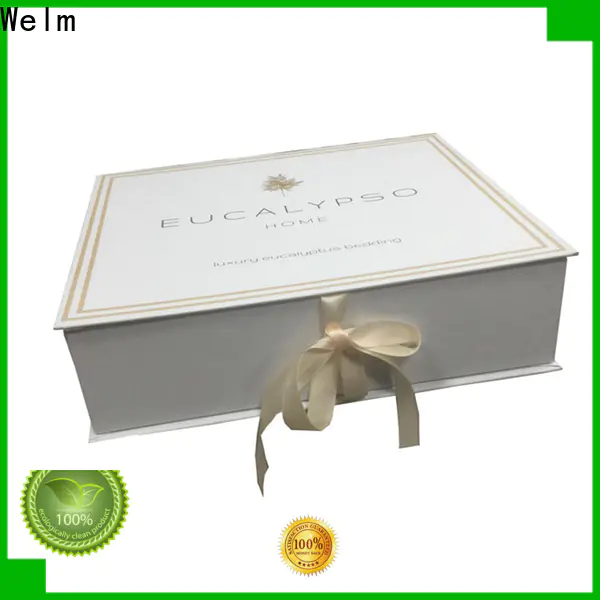 Welm latest buy black gift boxes factory for sale