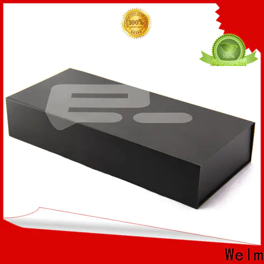 Welm foldable gift boxes wholesale with window for sale