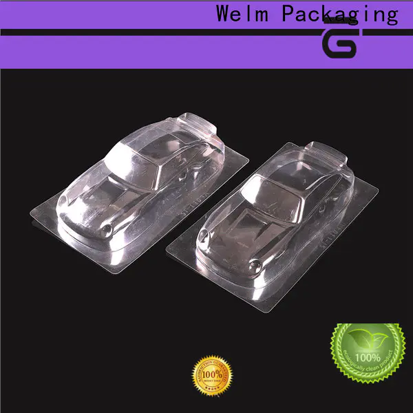 Welm trayesd blister style packaging tray for cosmetics and toy